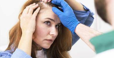 Male pattern baldness in women: what is the treatment?