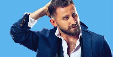 When is a hair whorl a bald spot?